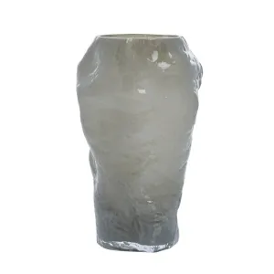 Marinella vase 18X18X30.5 cm, Silver Grey