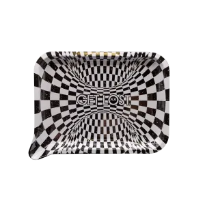 METAL ROLLING TRAYS WITH FUNNEL (06)