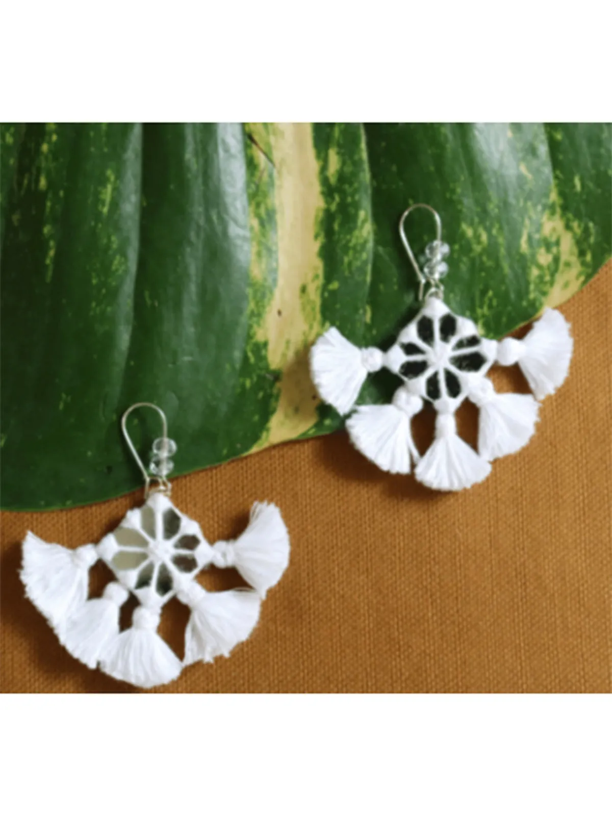Mirror Diamond Jhumki