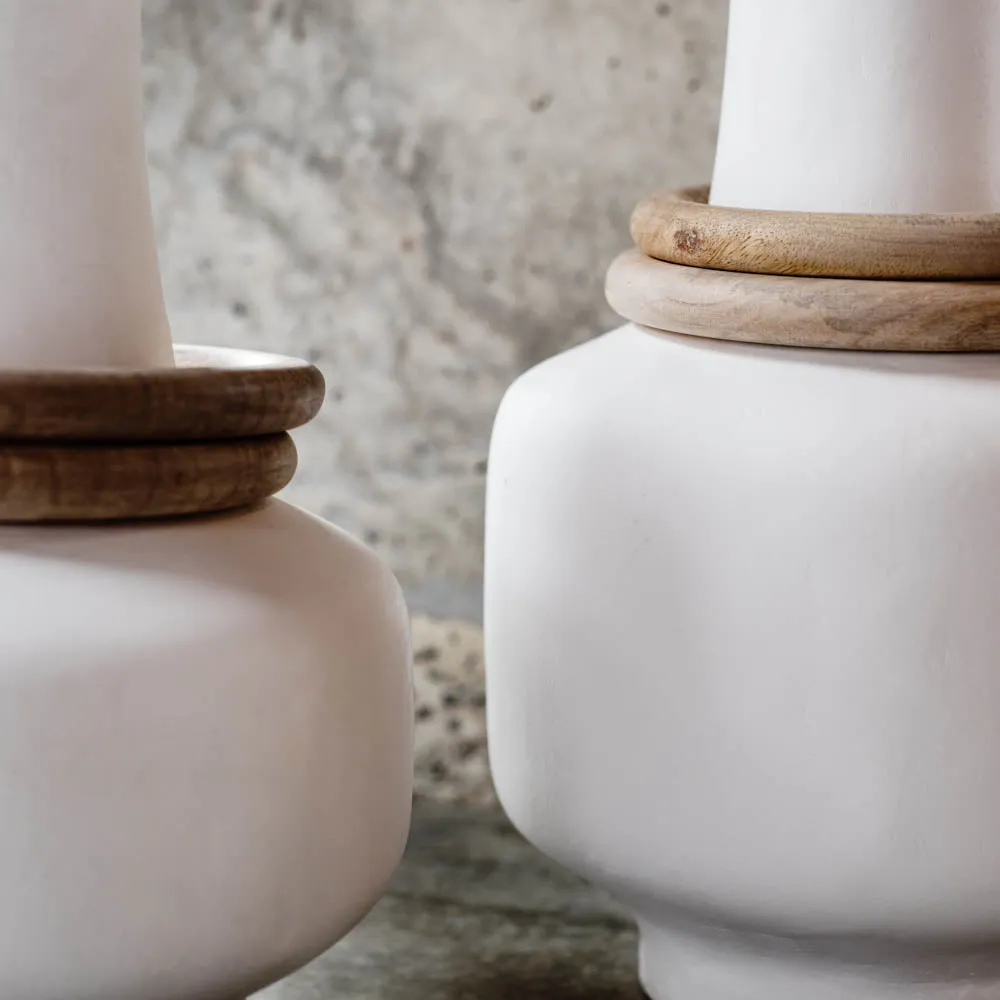 Modern Vase - Large - White
