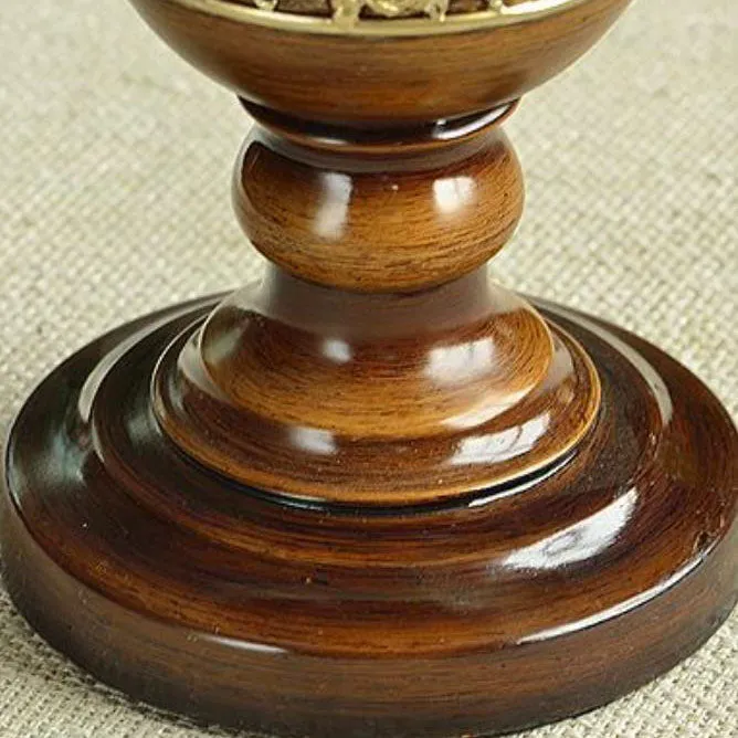 Modern Vintage European Style Resin Round Bottom 1-Light Table Lamp