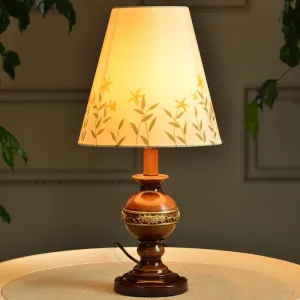 Modern Vintage European Style Resin Round Bottom 1-Light Table Lamp