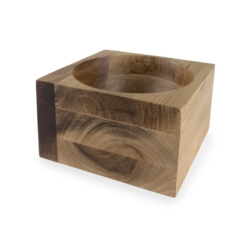 Modernist Wood Bowl