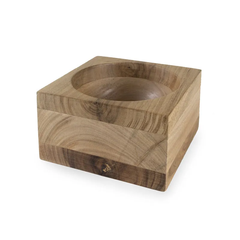 Modernist Wood Bowl