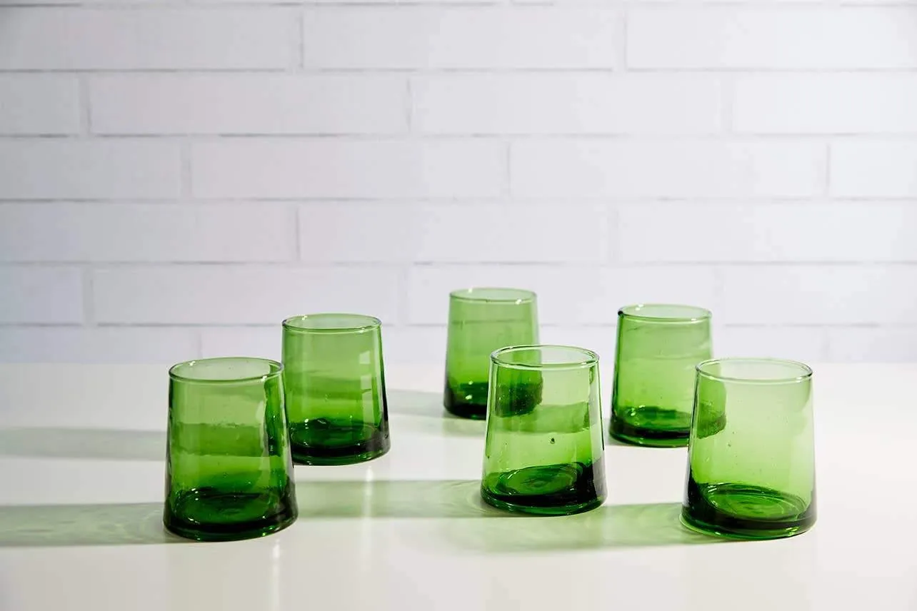 Moroccan Cone Glassware Small Tumbler - Set of 6