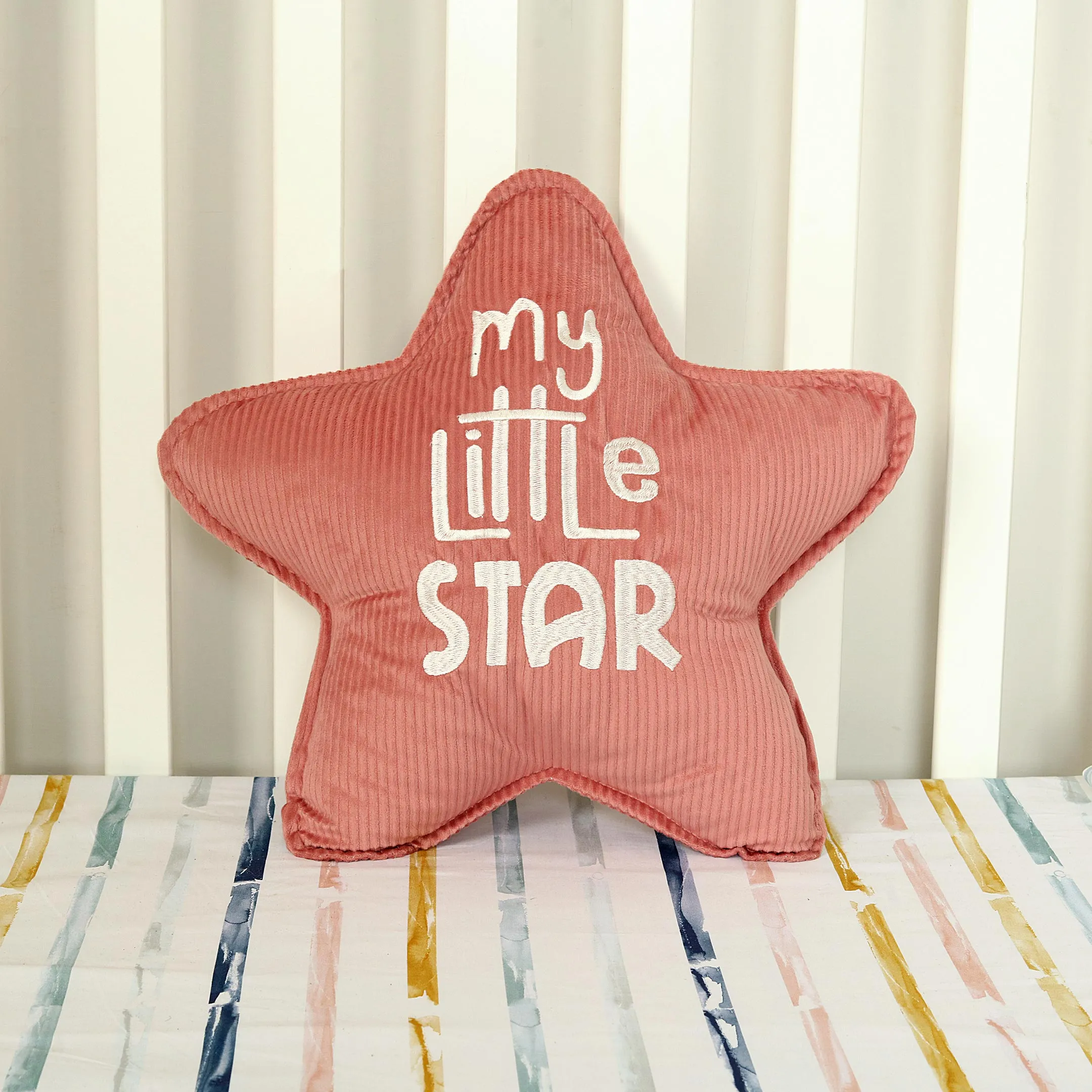My Little Star Embroidered Baby Cushion