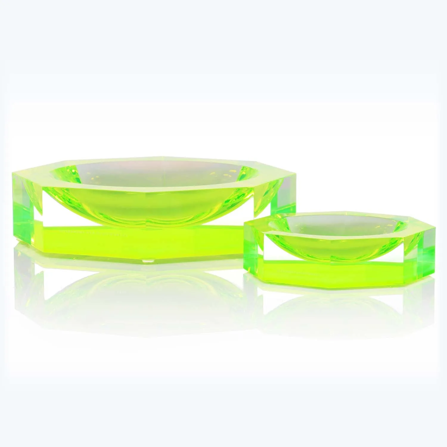 Neon Green Nut Bowl