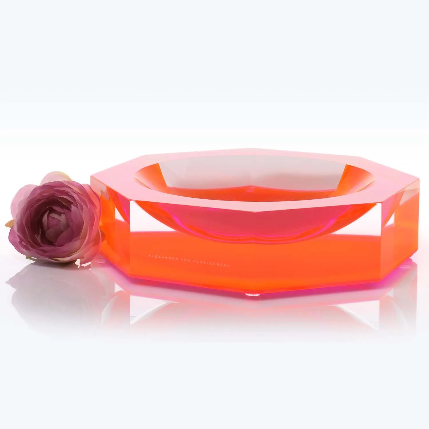 Neon Pink Nut Bowl
