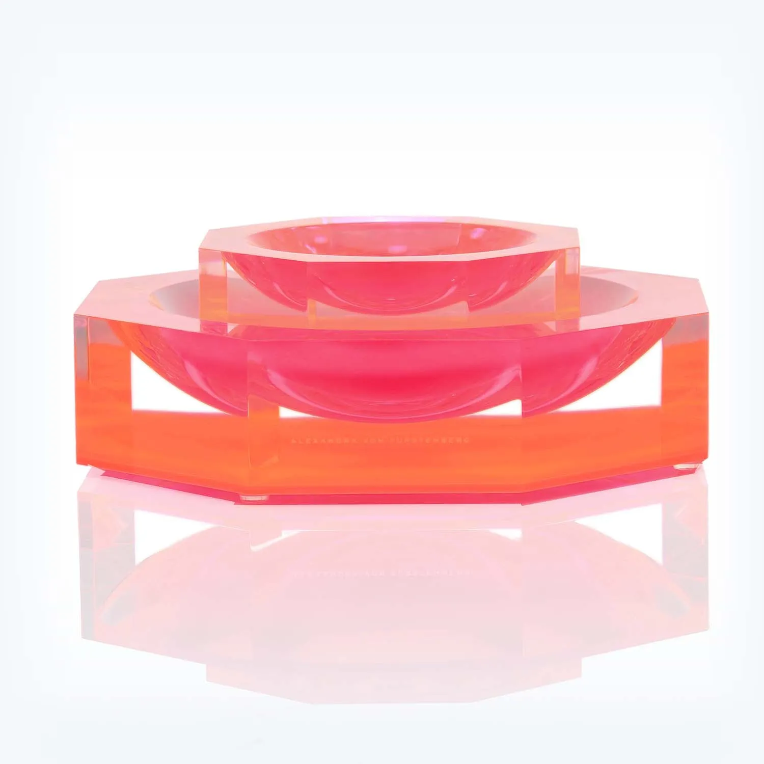 Neon Pink Nut Bowl