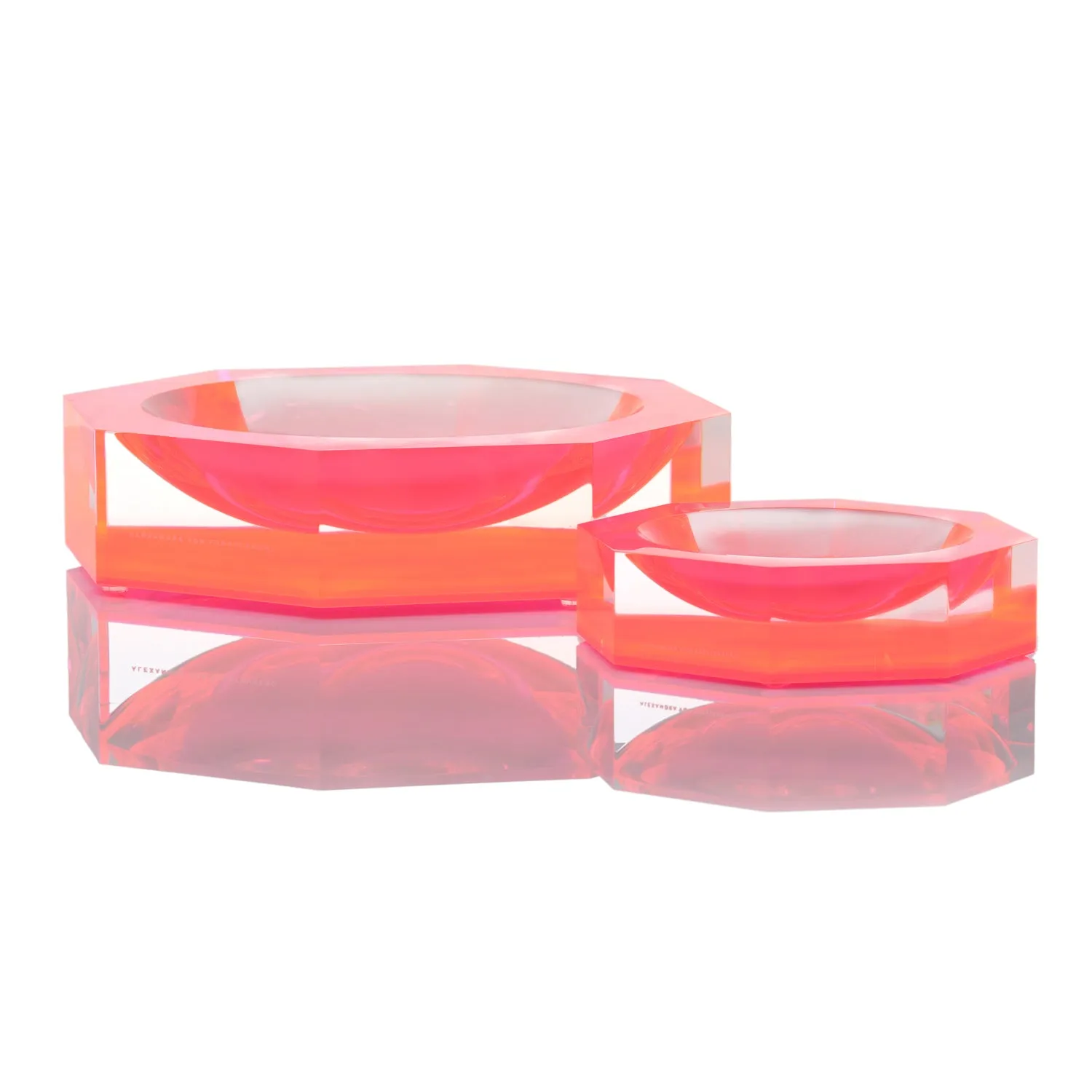 Neon Pink Nut Bowl