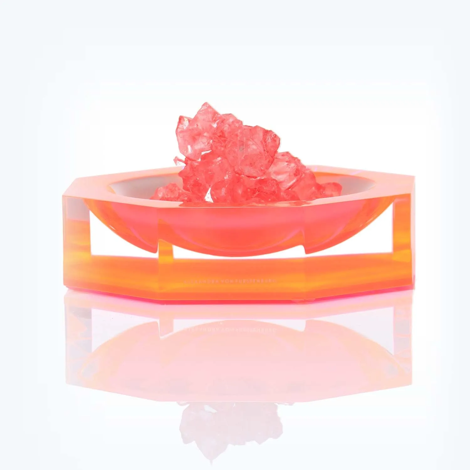 Neon Pink Nut Bowl