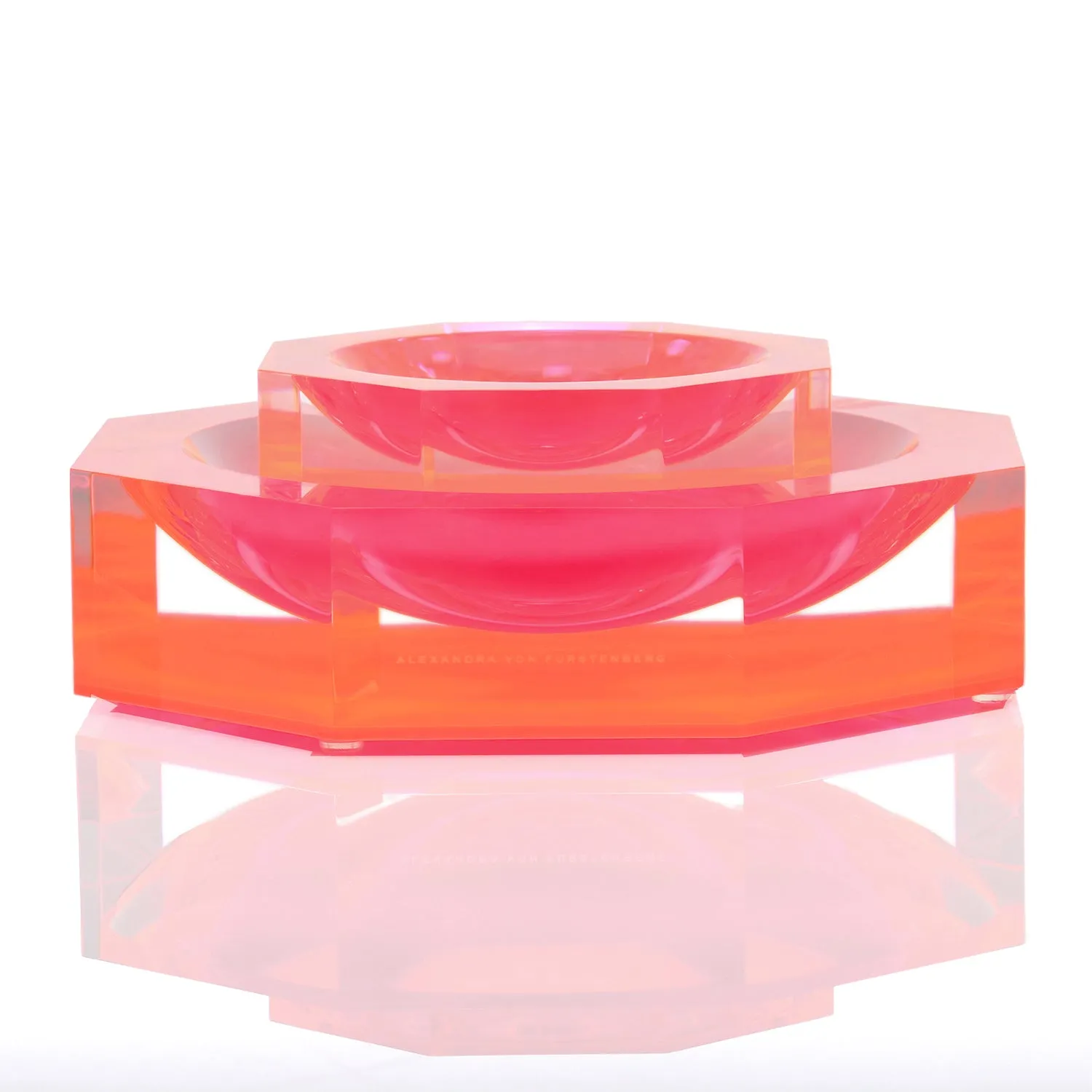 Neon Pink Nut Bowl