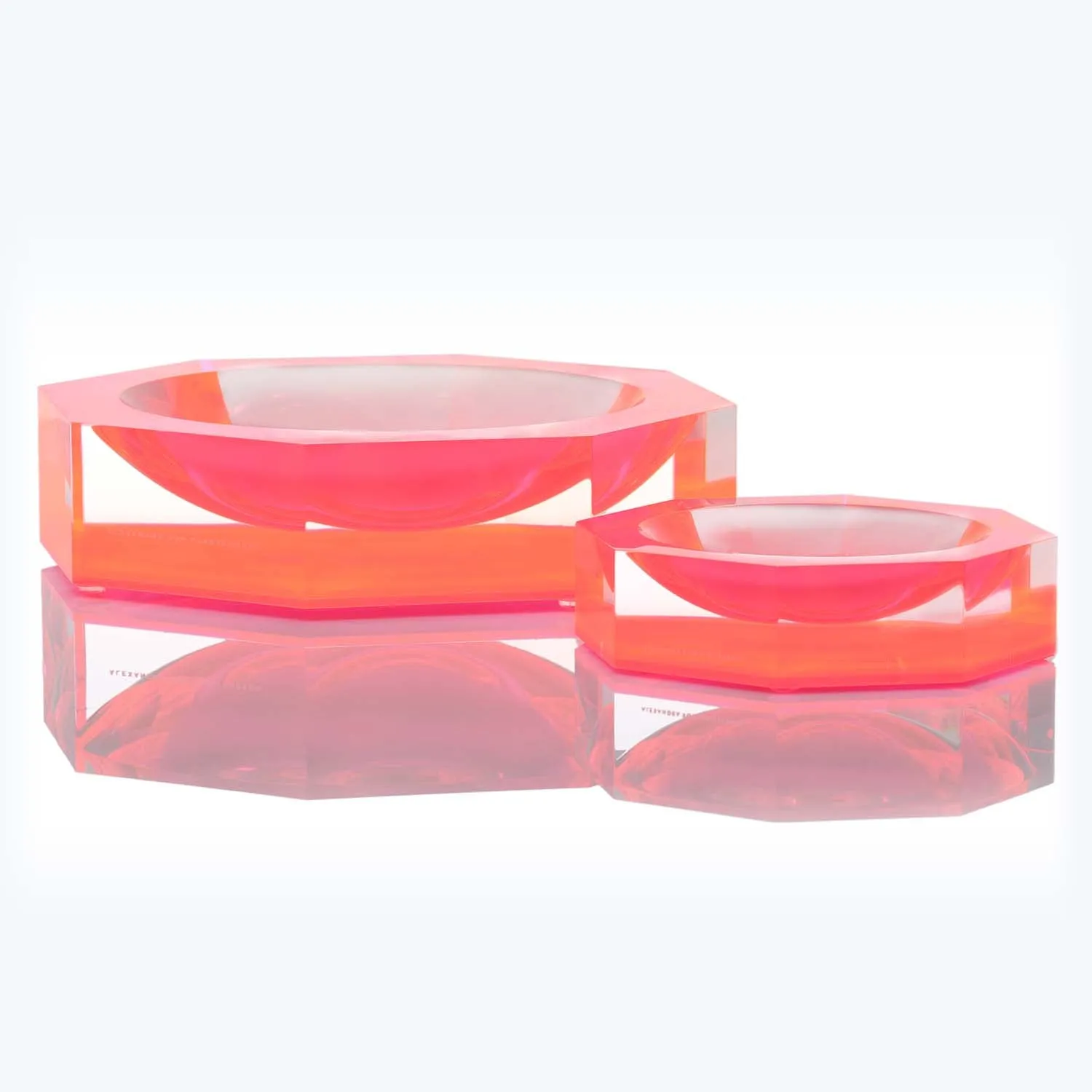 Neon Pink Nut Bowl