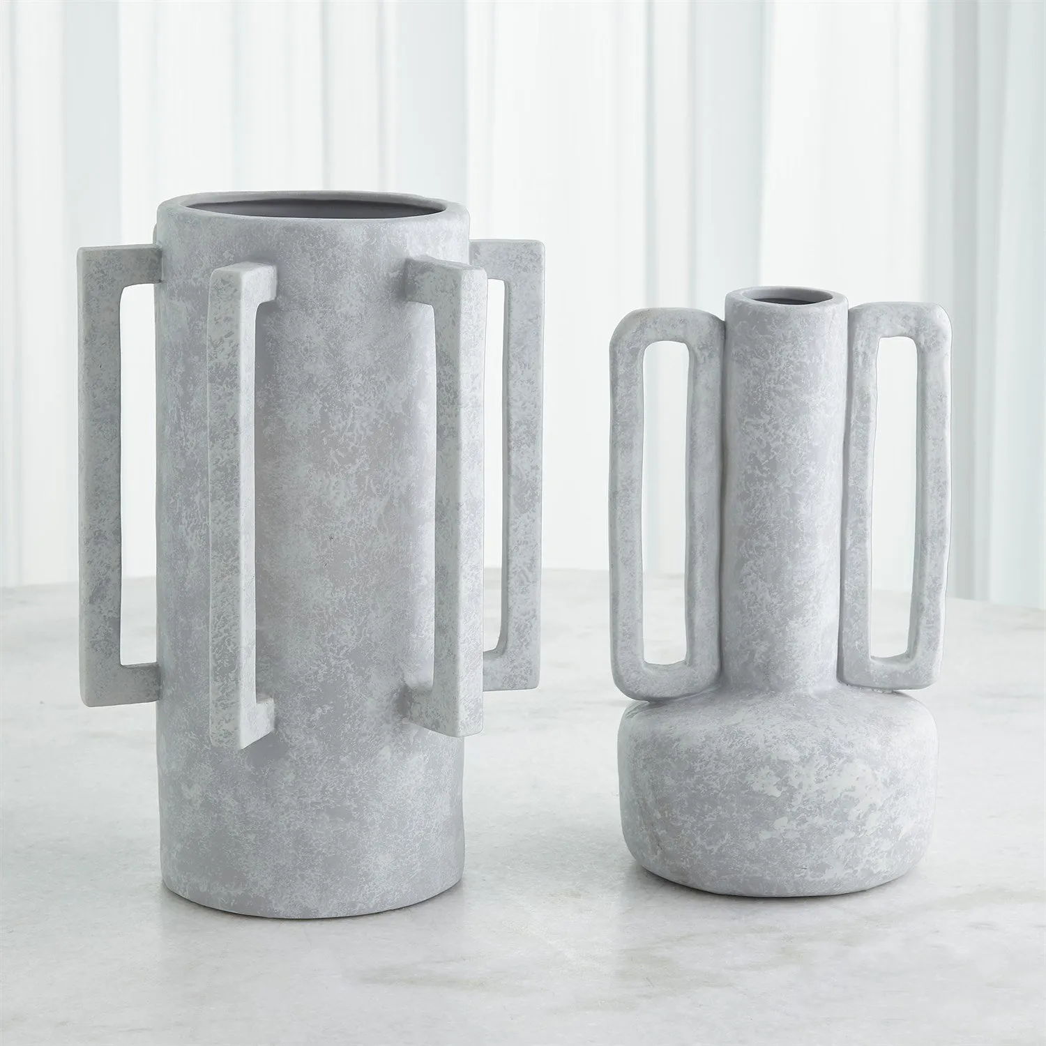 NORMANDIE AND BRETAGNE VASE COLLECTION - (Light Grey) - Preorder