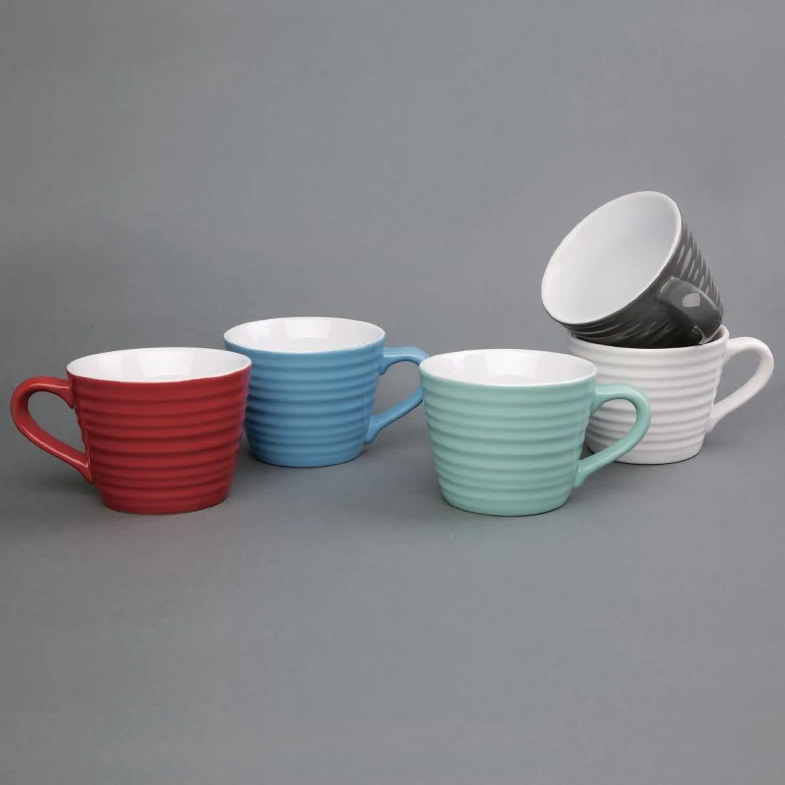 Olympia Cafe Aroma Mug Blue - 230ml 8fl oz (Box 6) - DH636