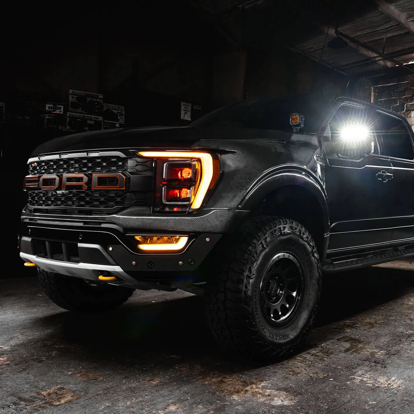 ORACLE Lighting 2021-2023 Ford F-150 LED Off-Road Side Mirror Ditch Lights - PRE-ORDER