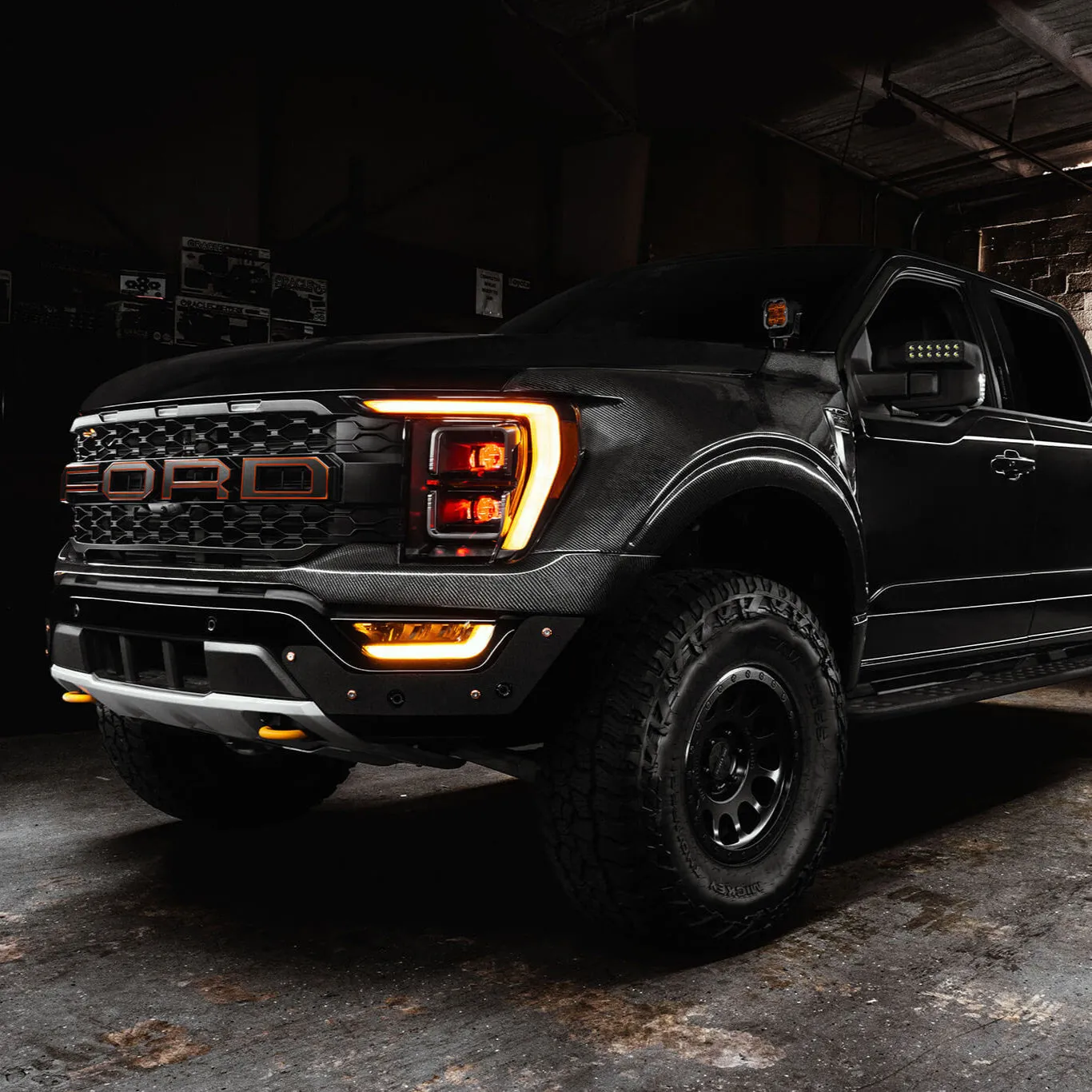 ORACLE Lighting 2021-2023 Ford F-150 LED Off-Road Side Mirror Ditch Lights - PRE-ORDER