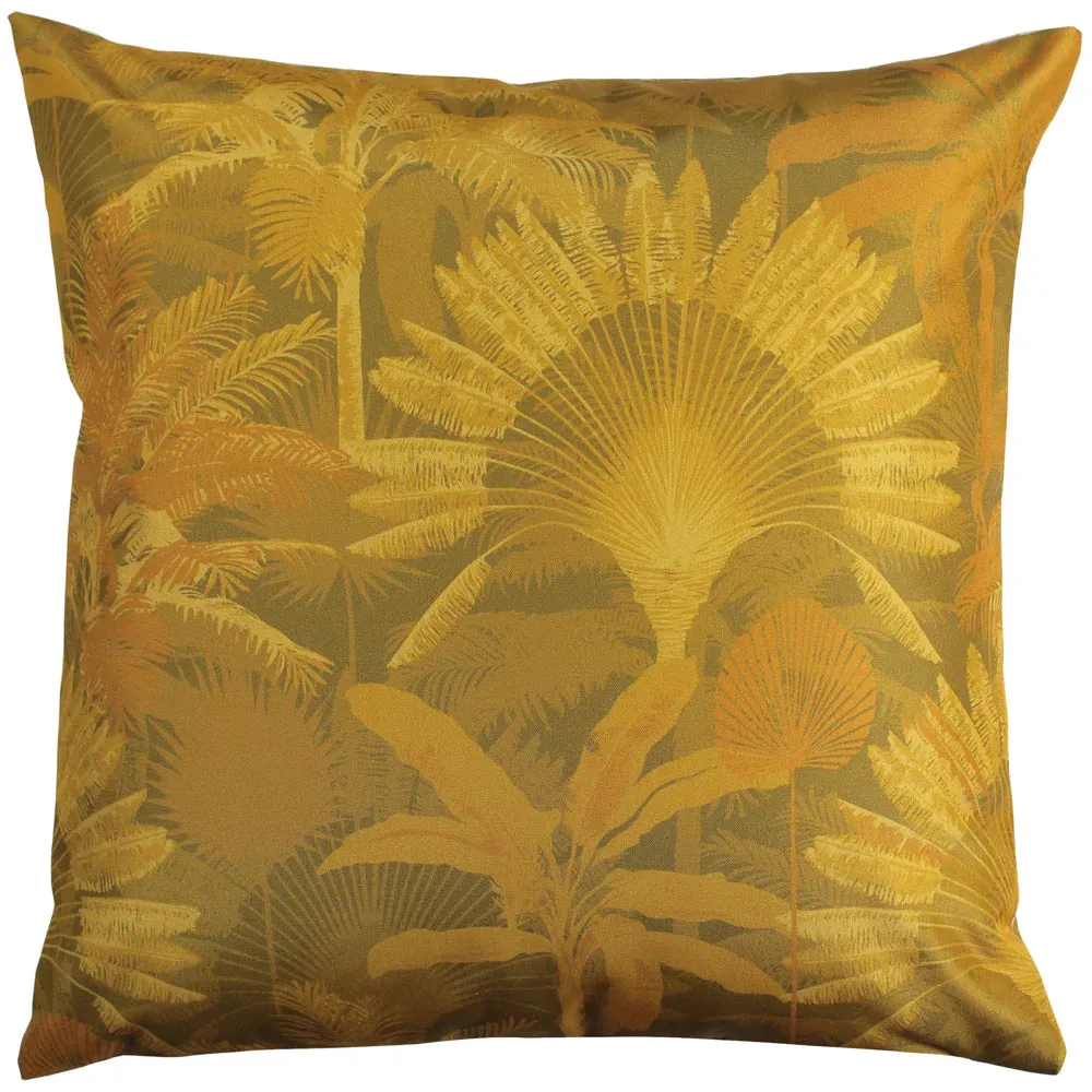 Outdoor Scatter Cushion Cover 43 x 43cm - Palm Print