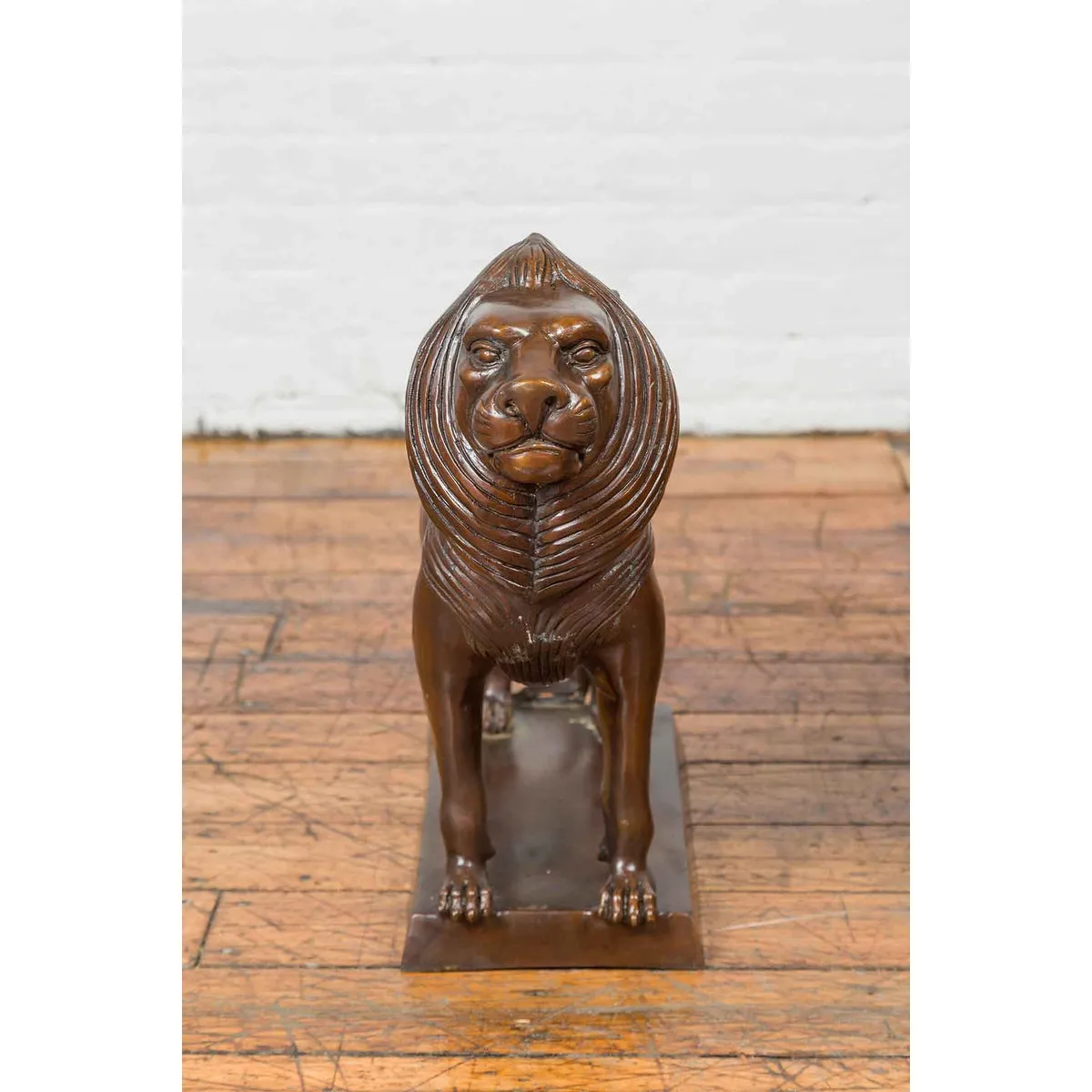Pair of Tabletop Lions