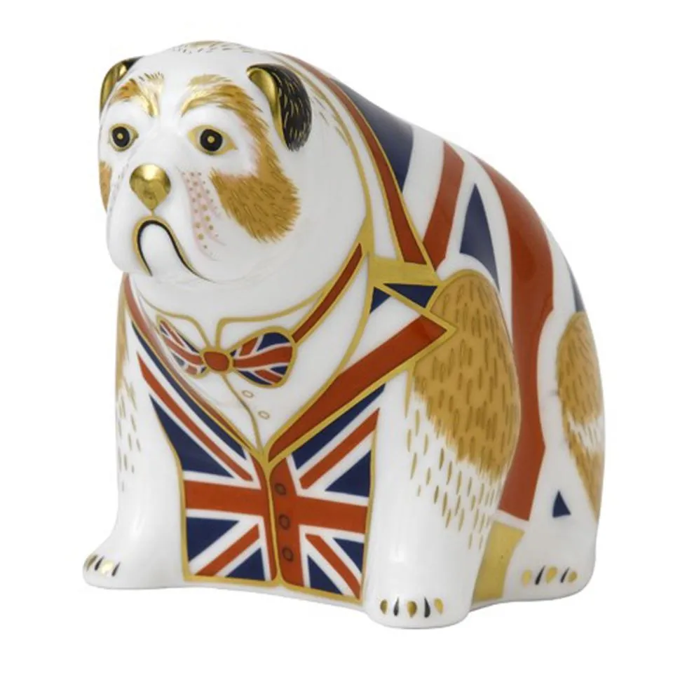 Paperweights Collection Bulldog Union Jack Paperweight