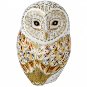 Paperweights Collection Owl Winter Paperweight