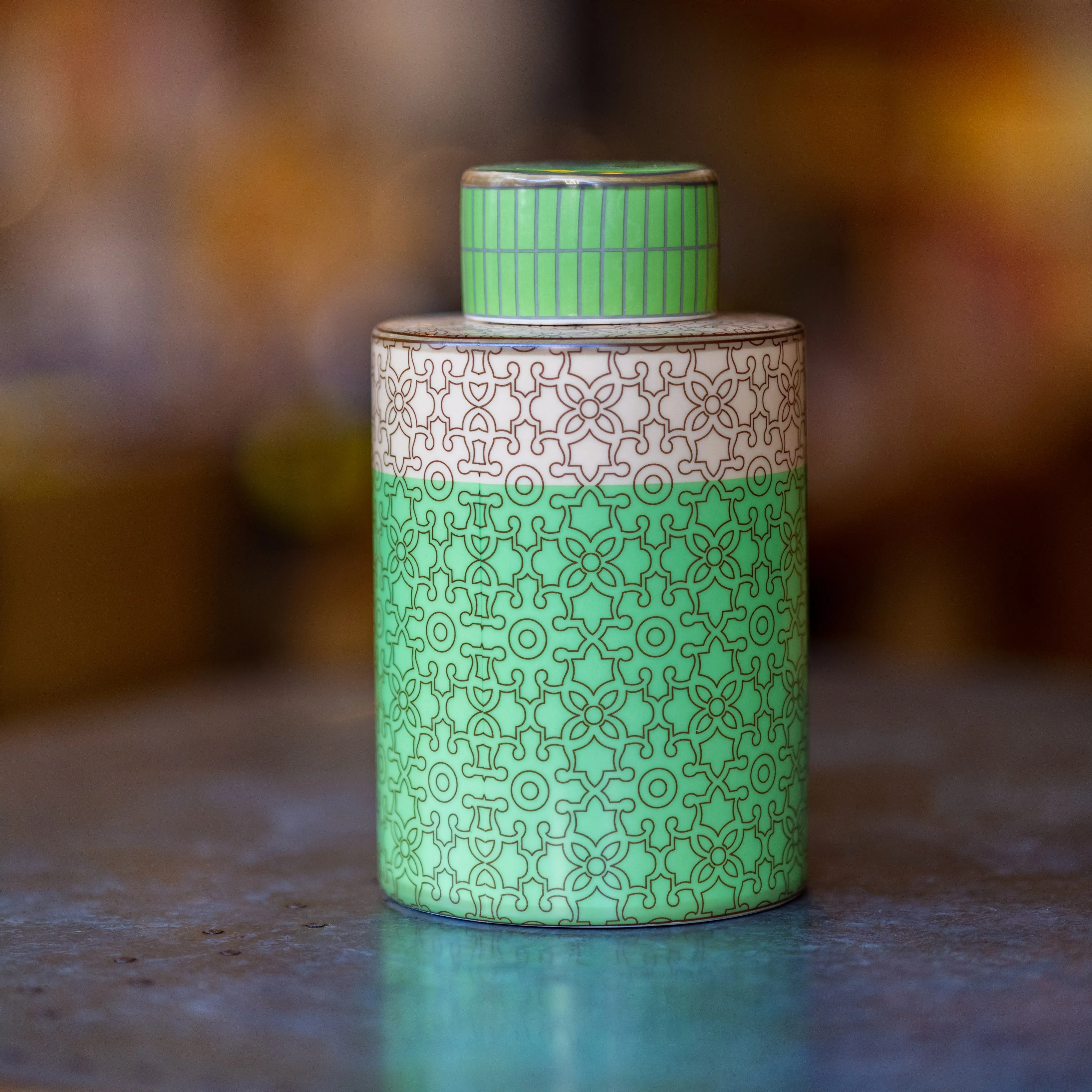 Piling Palang Tea Caddy