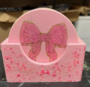 Pink Disco Cowgirl Coasters - Set of 6
