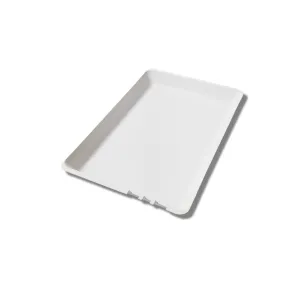 Prep 'N Serve Medium White Tray (9"x 13")