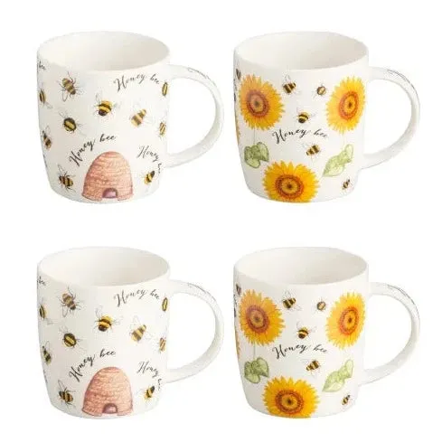 Price & Kensington Set 4 Mugs Assorted Gift Box