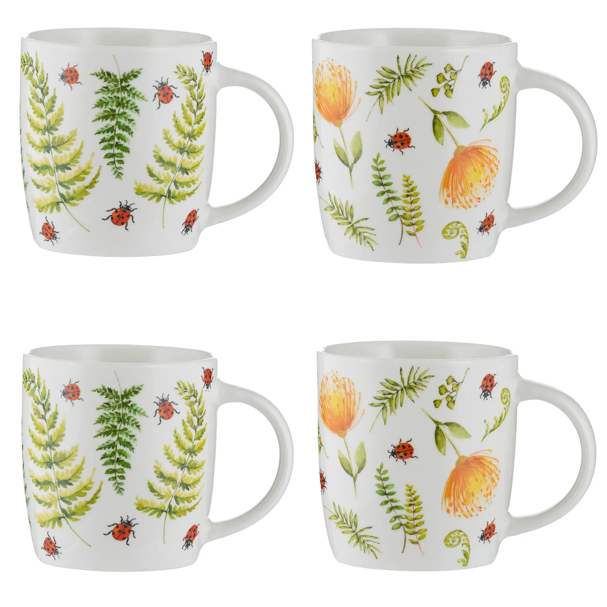 Price & Kensington Set 4 Mugs Assorted Gift Box