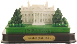 PWDC22 Polyresin Wood Base White House