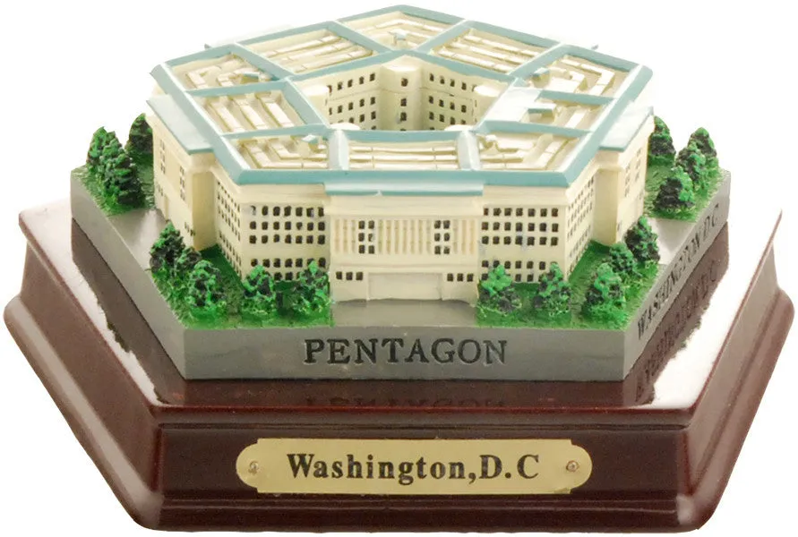 PWDC23 Polyresin Wood Base Pentagon