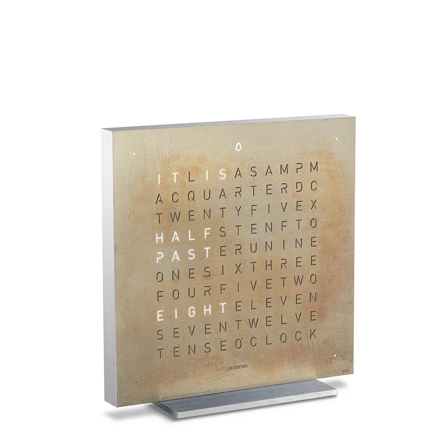 QLOCKTWO Touch | Metal Collection