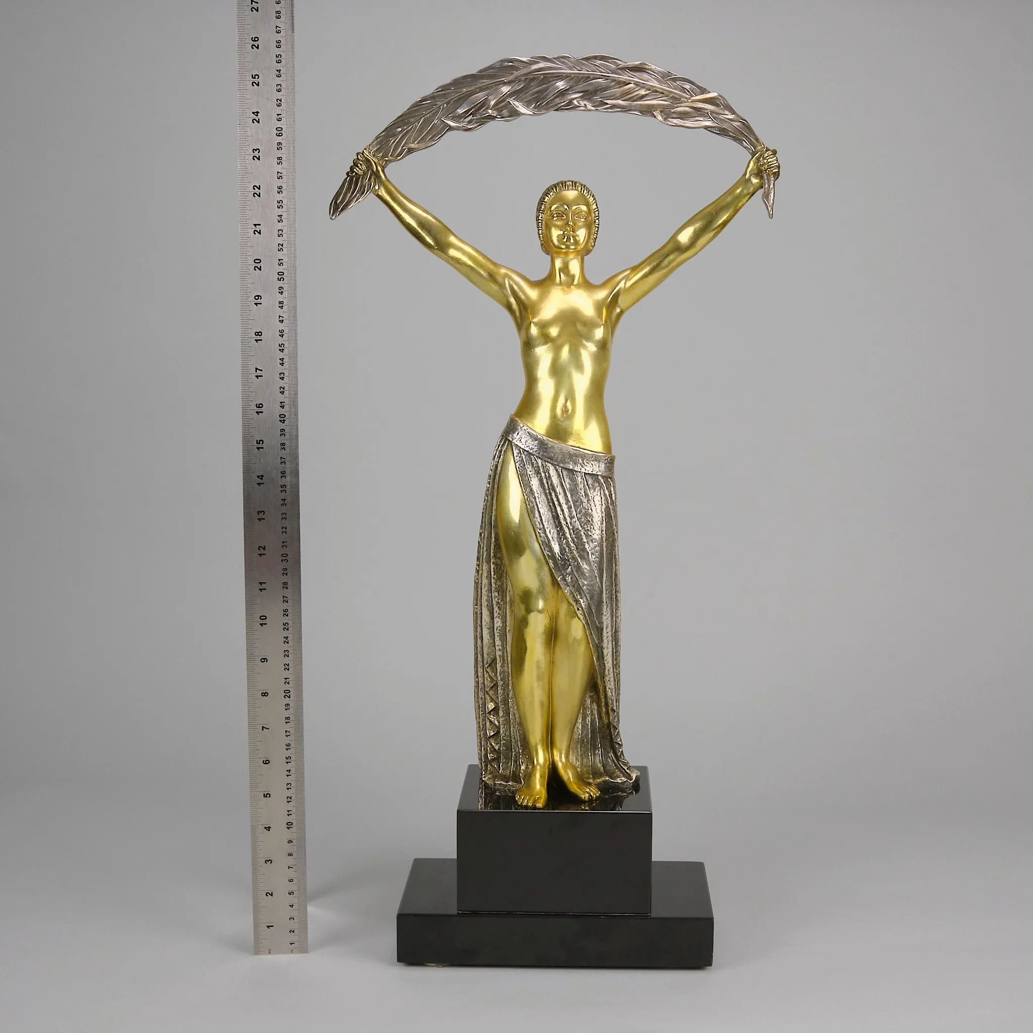 "Femme a la Palme" by Demetre Chiparus