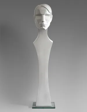 Rare Sophisticated 1970 Buste in Art Deco Style