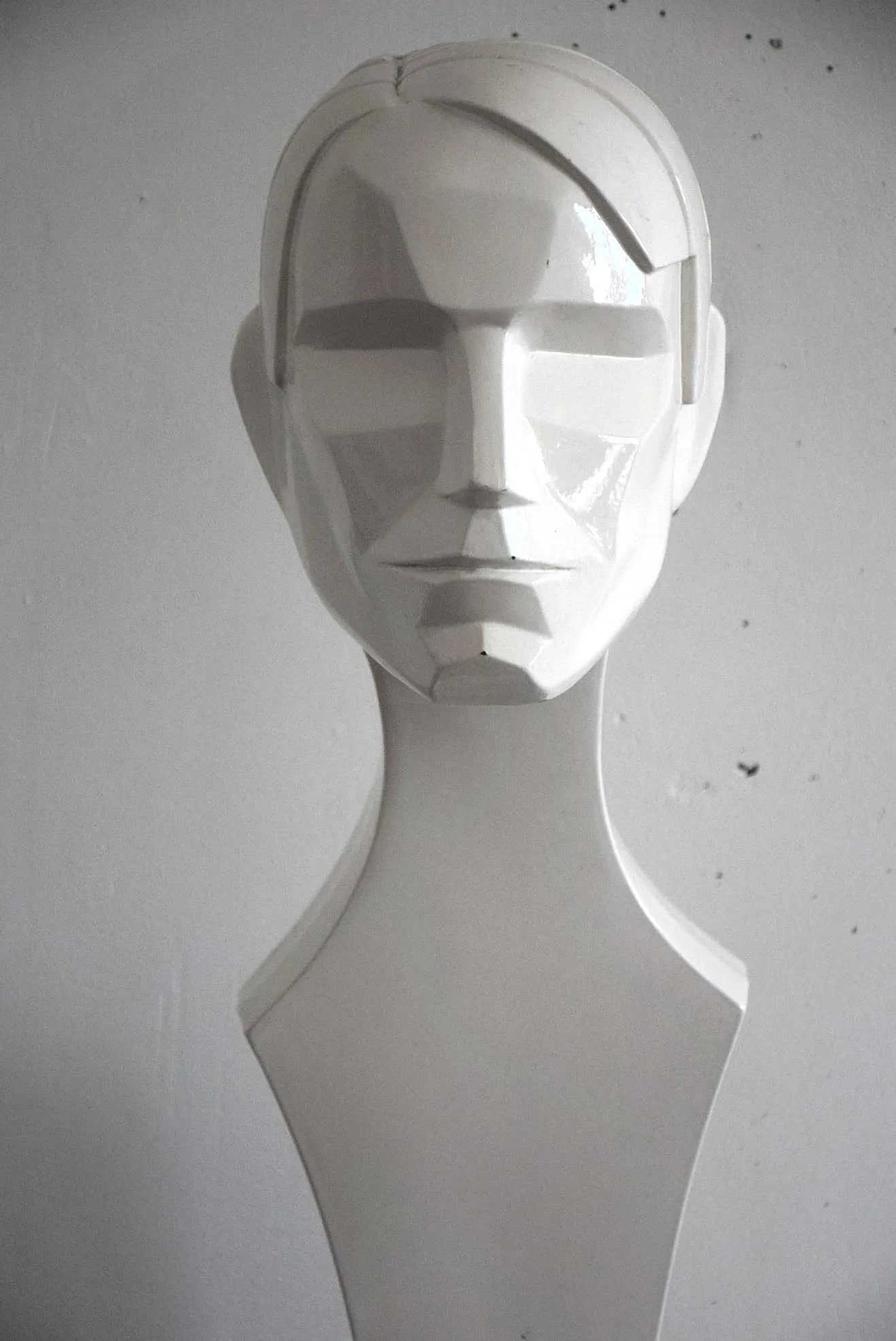 Rare Sophisticated 1970 Buste in Art Deco Style