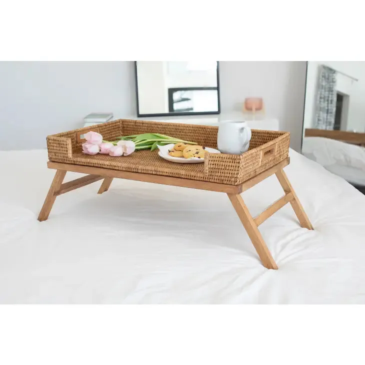 Rattan Breakfast Tray/Table