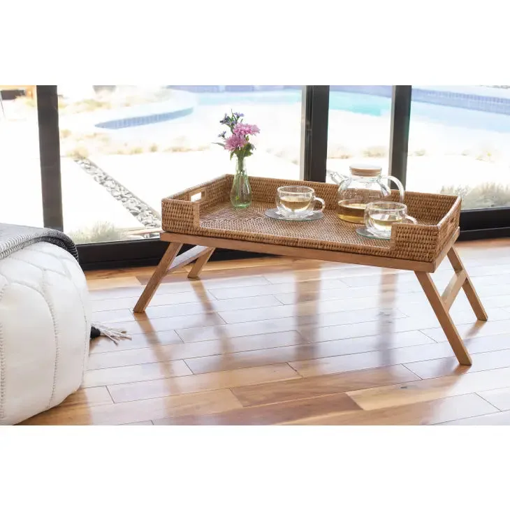 Rattan Breakfast Tray/Table
