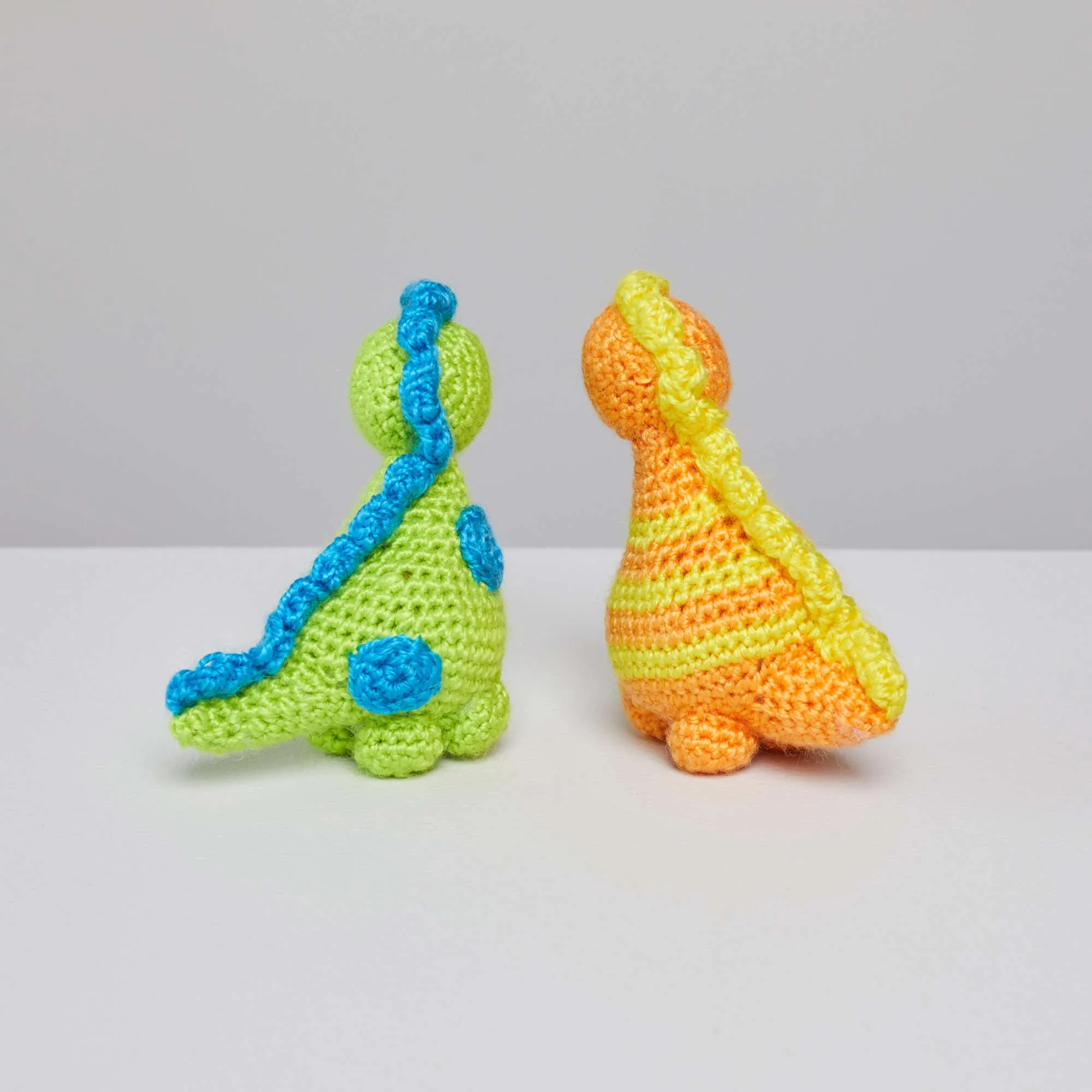 Red Heart Stellan And Stanley Crochet Dinosaur