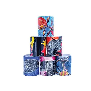 Robert Levi Ceramic Coffee Mug Collection (6 Pack)