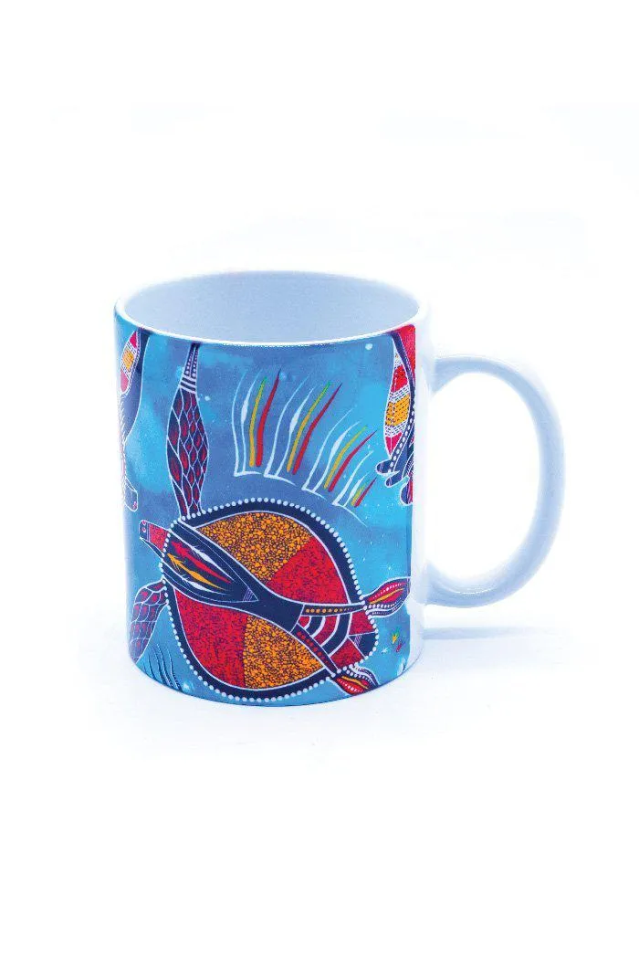 Robert Levi Ceramic Coffee Mug Collection (6 Pack)