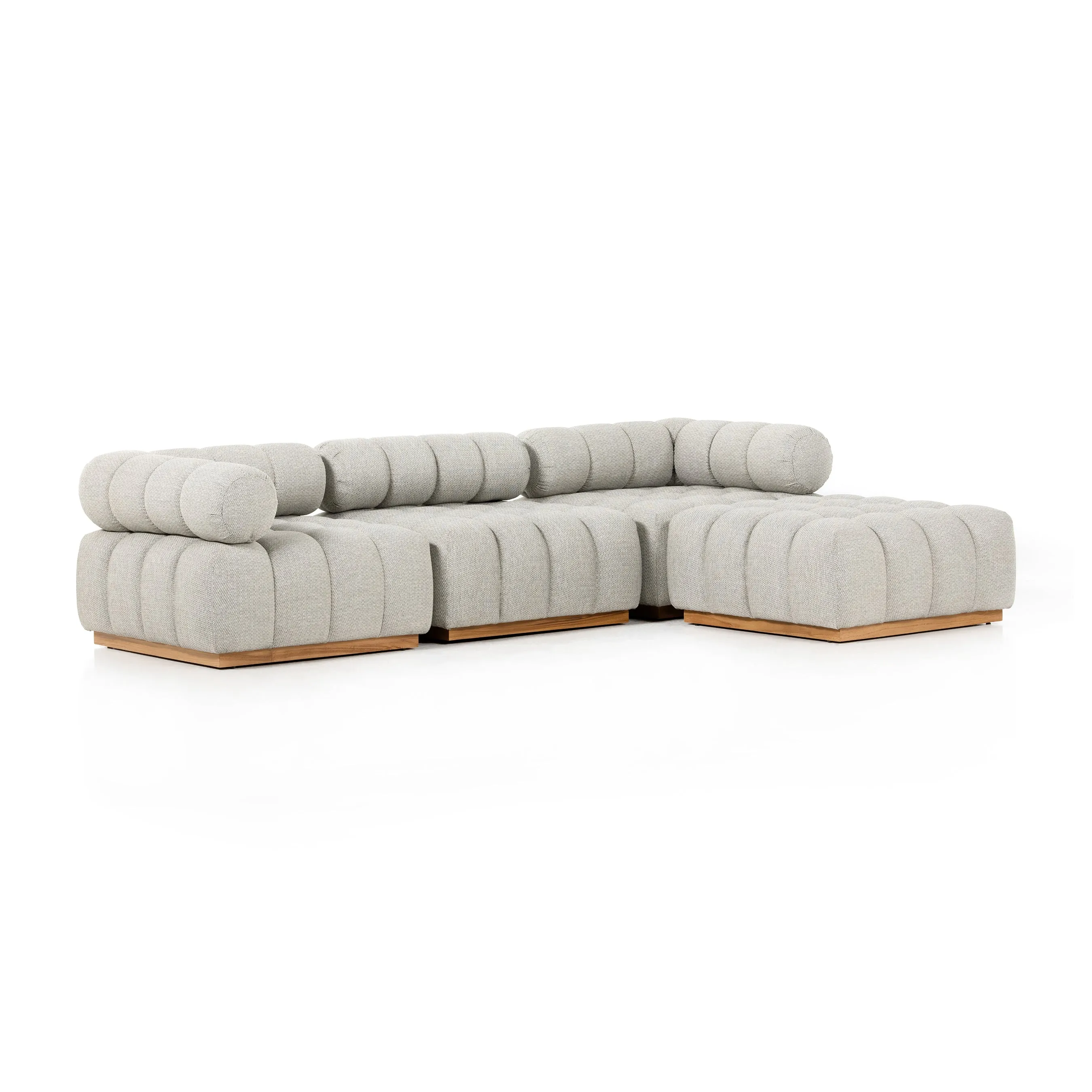Roma Outdoor 3-Piece Sectional