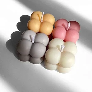 Sapi'S Scented Mini Bubble Candles | Candles for Home Decoration | Diwali Candles | Birthday | Valentines | Scented Bedroom Candles | Party | Anniversary | 3-5 Hrs. | Multicolor (20)