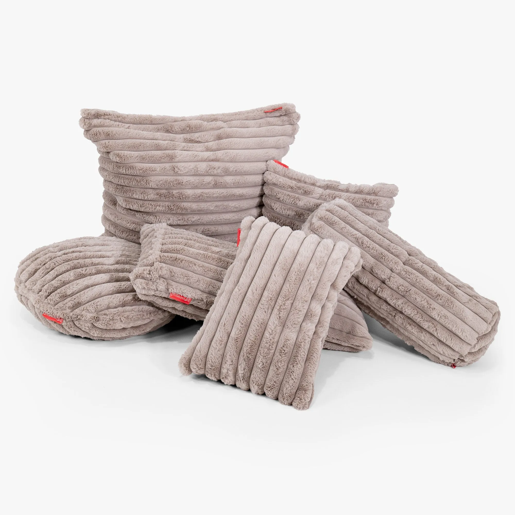 Scatter Cushion Cover 47 x 47cm - Ultra Plush Cord Minky