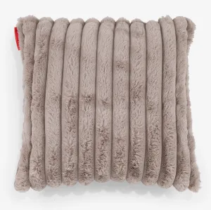 Scatter Cushion Cover 47 x 47cm - Ultra Plush Cord Minky
