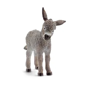 Schleich Farm Donkey Foal Figurine