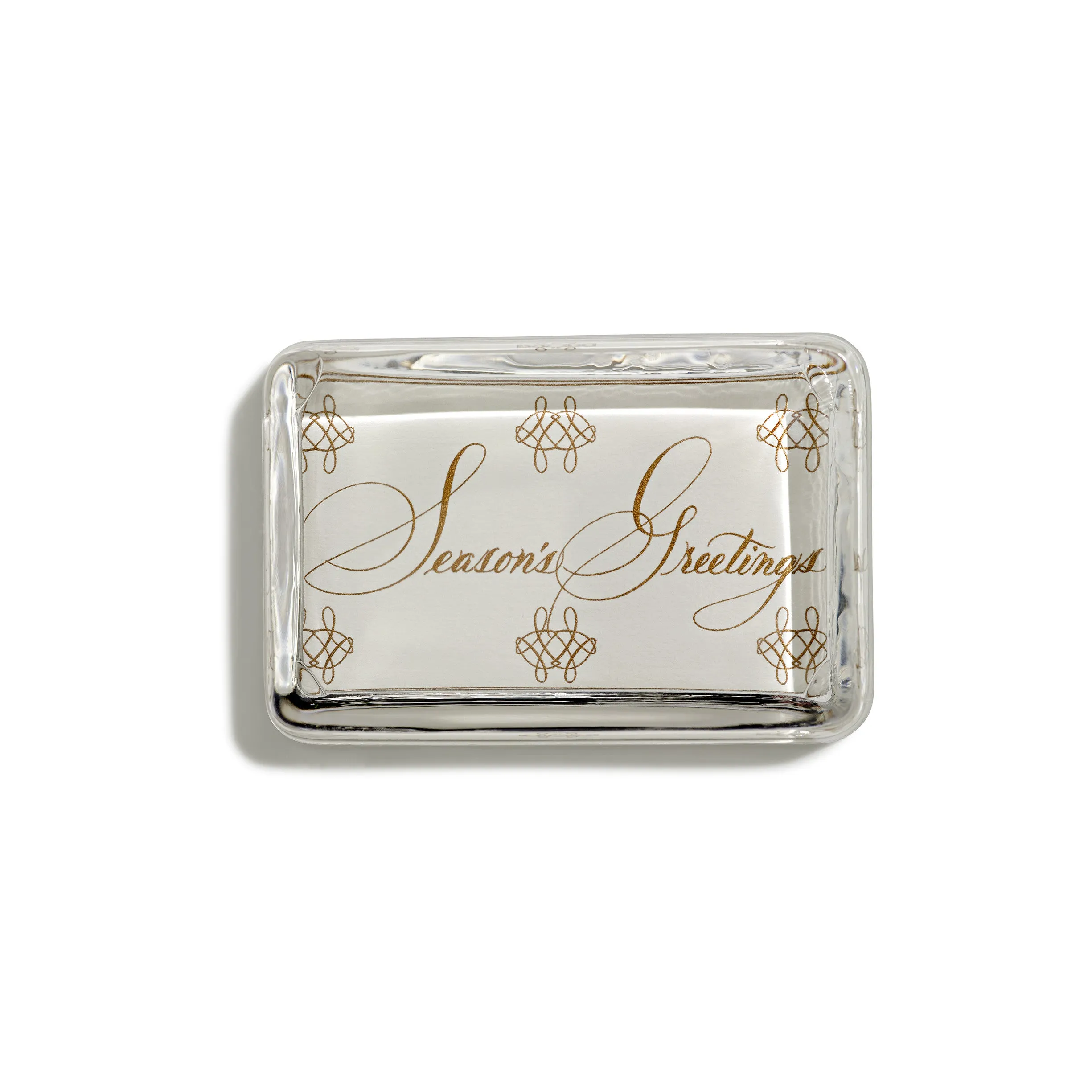 Season's Greetings Paperweight