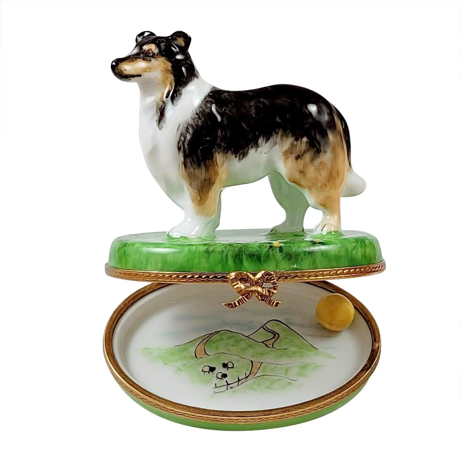 Sheltie with Removable Ball