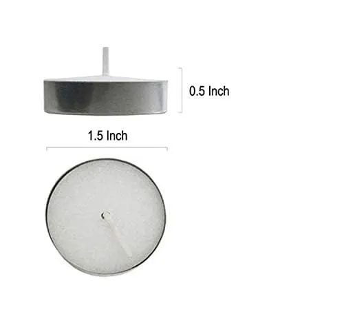 Shoppy Assist-Pack of 200 Pcs_2hrs_Unscented Smokeless Wax Tealight,White,Candle Home Decoration Long-Lasting Decor,Burn Time,Diwali,Festival,Christmas,New Year,Gift,Light Starts@ Rs 199