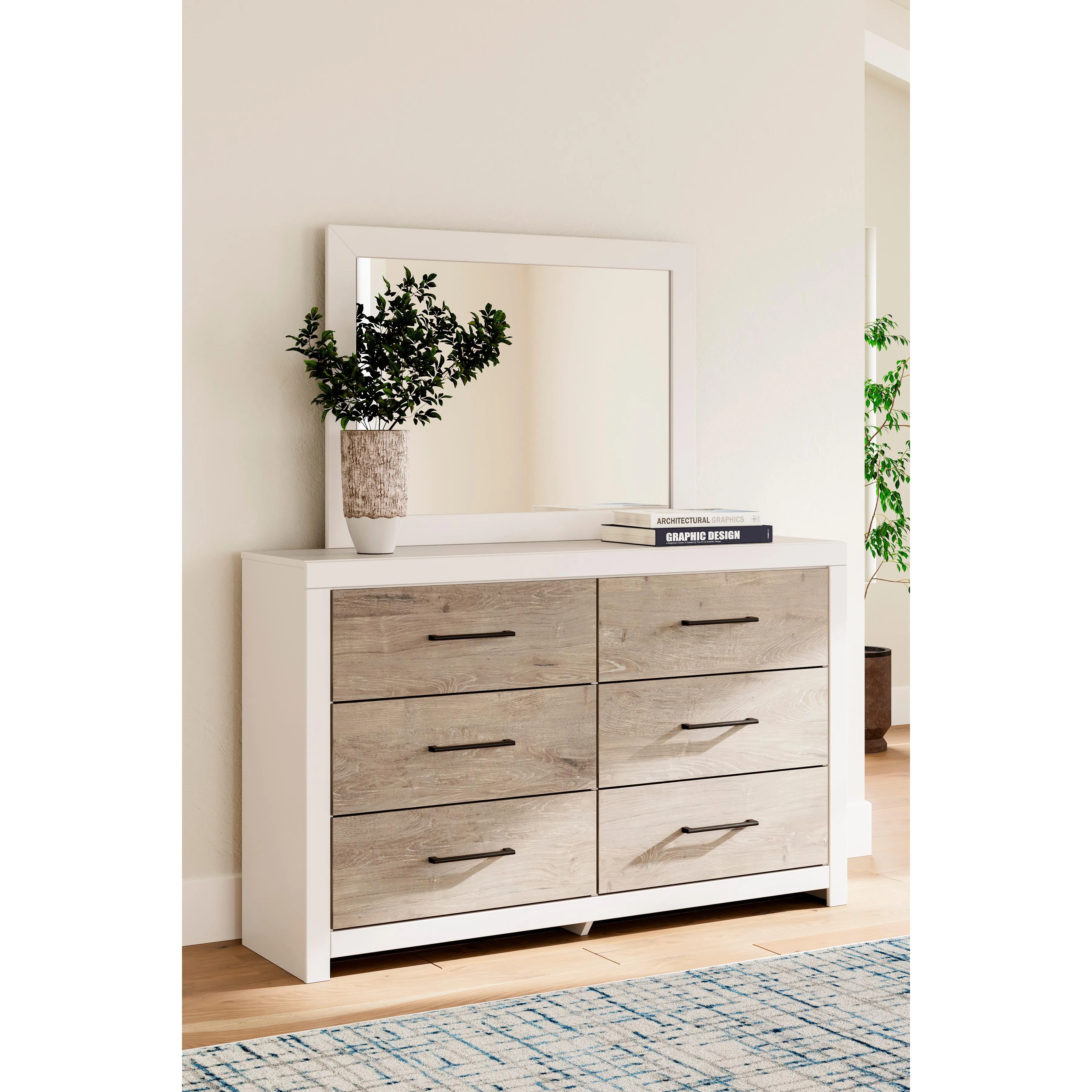 Signature Design by Ashley Charbitt Dresser Mirror B2035-36